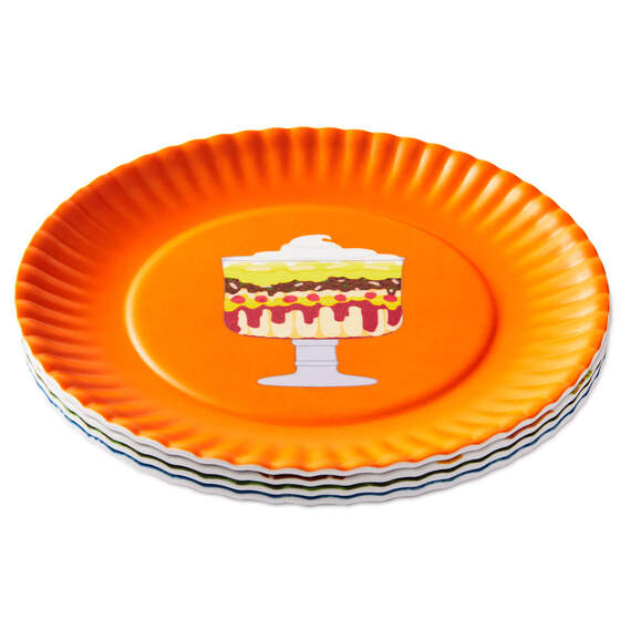 Friends Assorted Appetizer Plates, Set of 4, , large image number 1
