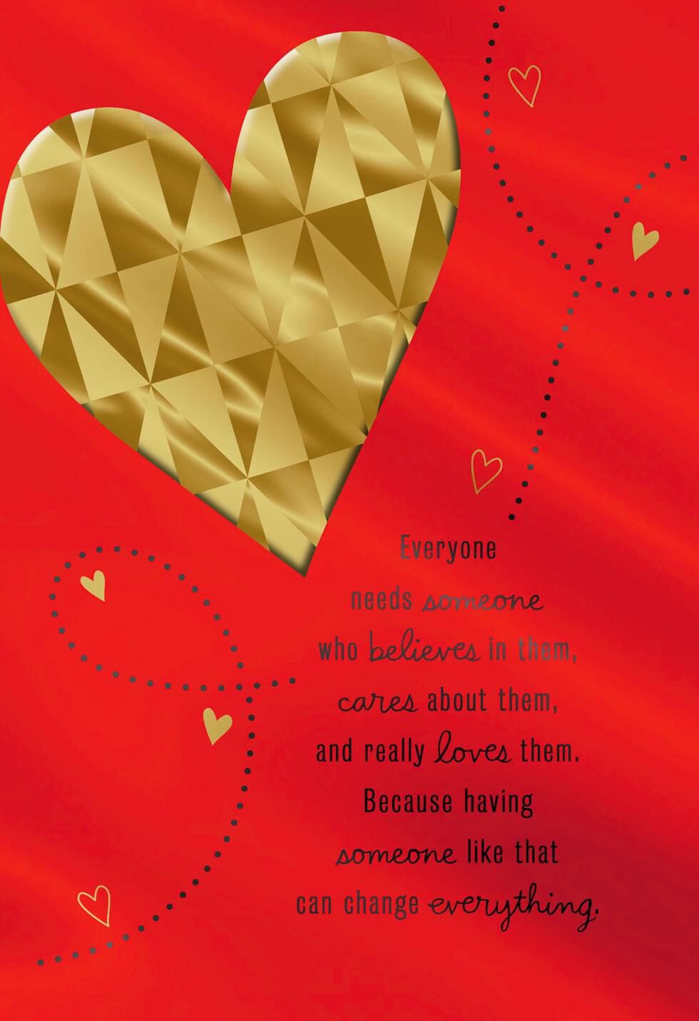 Lucky and Grateful Valentine's Day Card