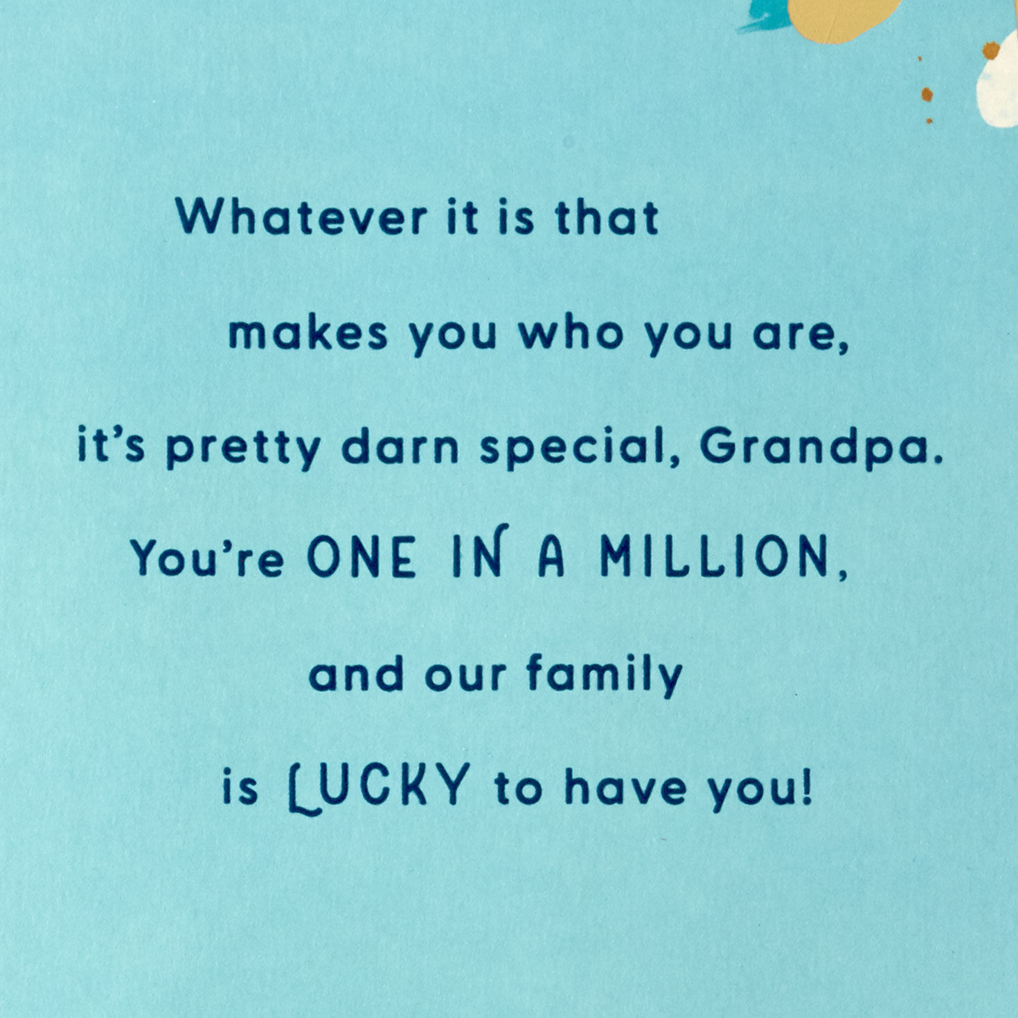 One in a Million Birthday Card for Grandpa for only USD 7.99 | Hallmark