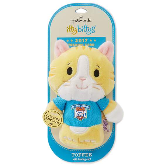 itty bittys® Kitten Bowl Toffee Stuffed Animal Limited Edition, , large image number 3