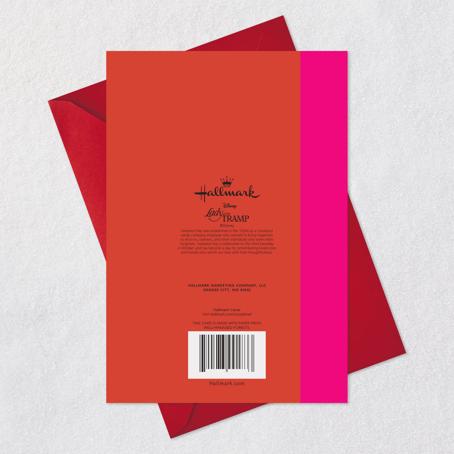 Disney Lady and the Tramp Sweetest Day Card for only USD 3.99 | Hallmark