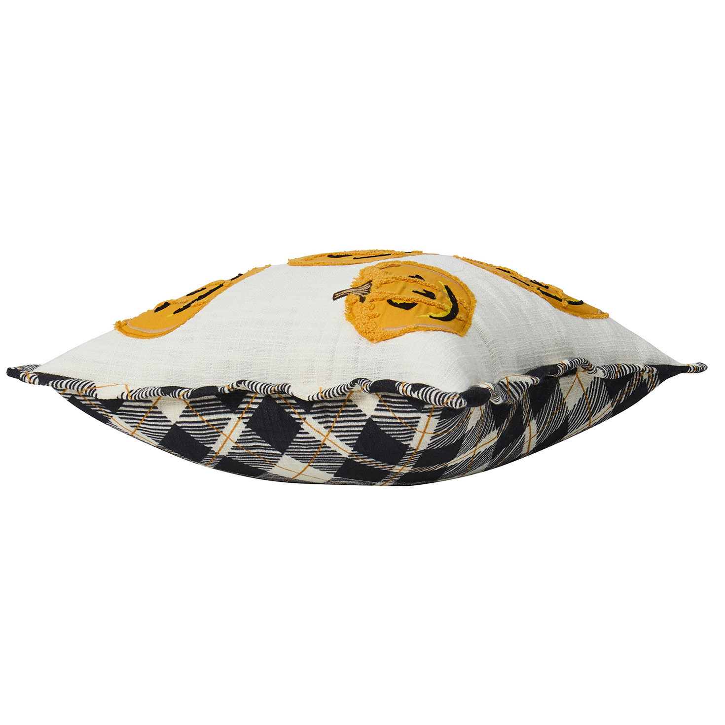 Hallmark Howla Pumpkin Pillow 18x18 side image number 3