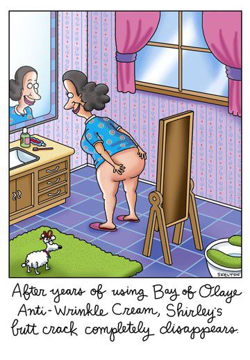 Anti-Butt Crack Birthday Card