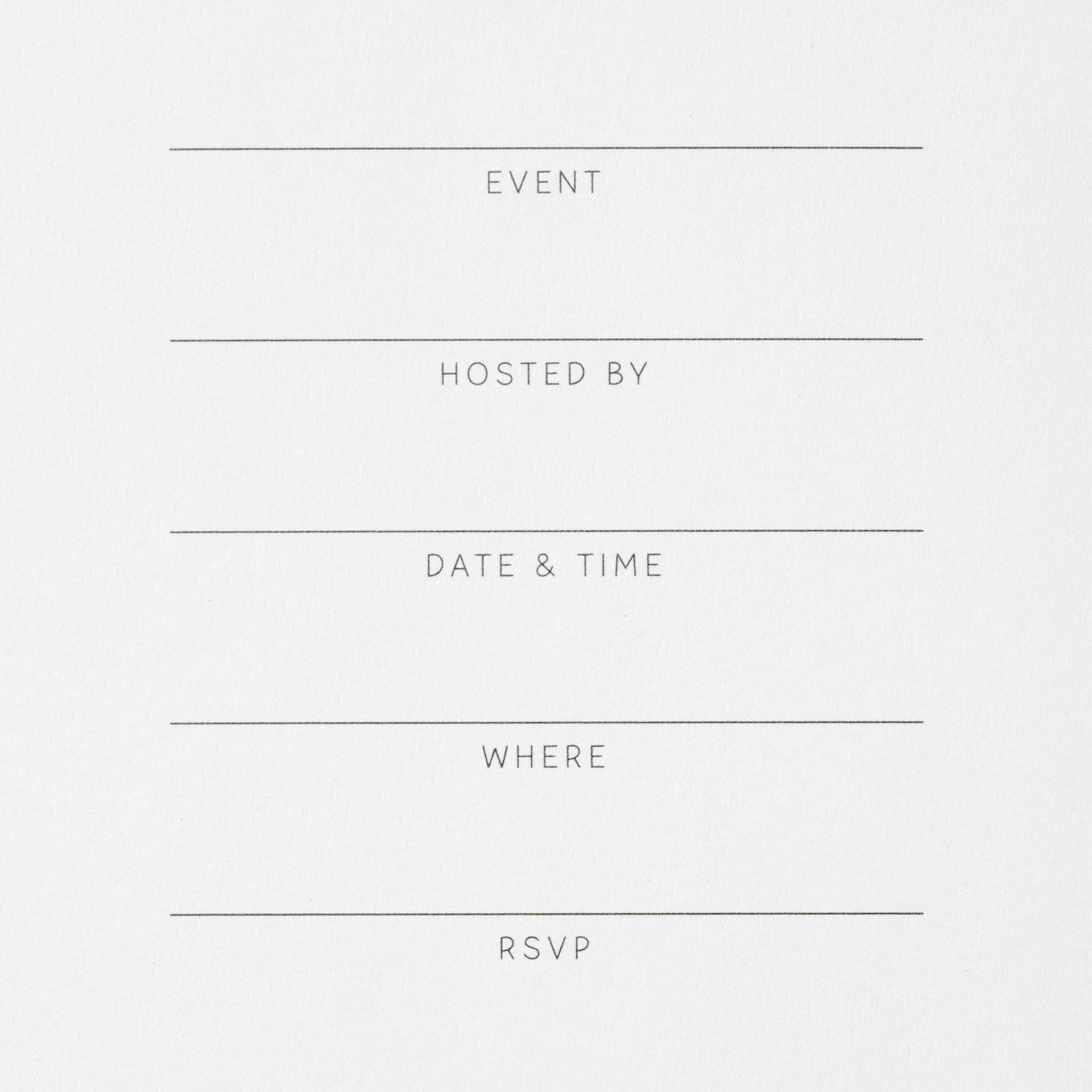 Celebrate fill in the blank party invitations pack of 10