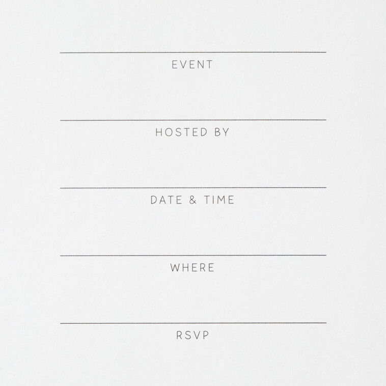 Celebrate! Fill-in-the-Blank Party Invitations, Pack of 10, , large image number 3