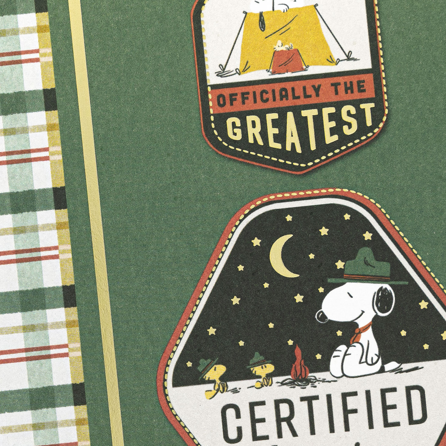 Peanuts® Beagle Scouts Badges Certified Amazing Thank-You Card for only USD 4.59 | Hallmark