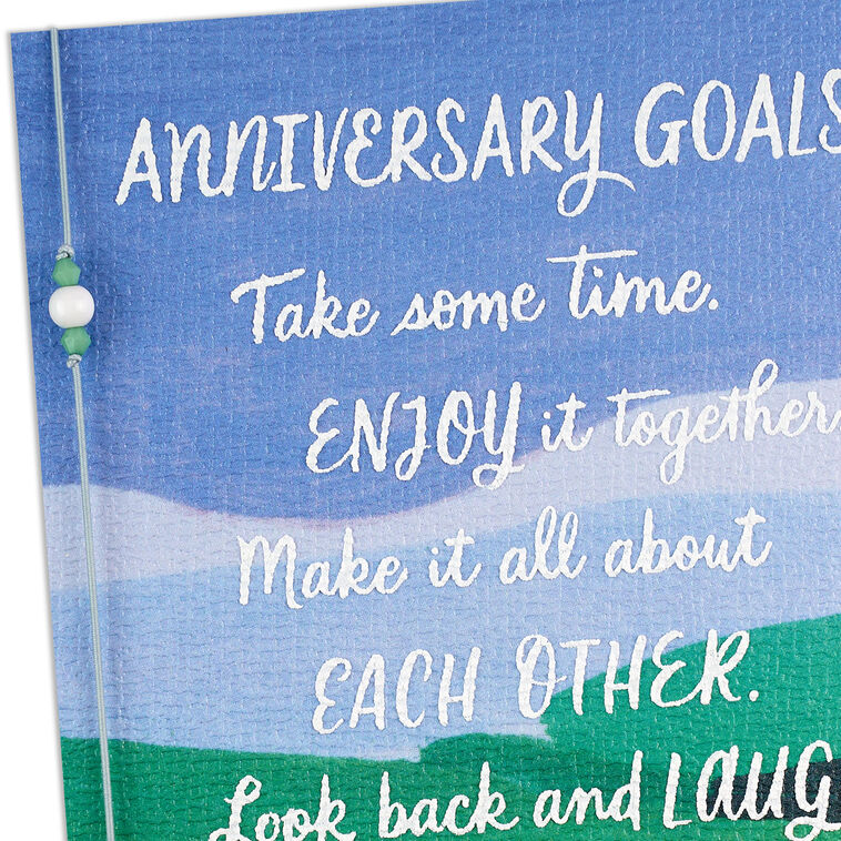 Landscape Painting Anniversary Card for Couple  image number 4