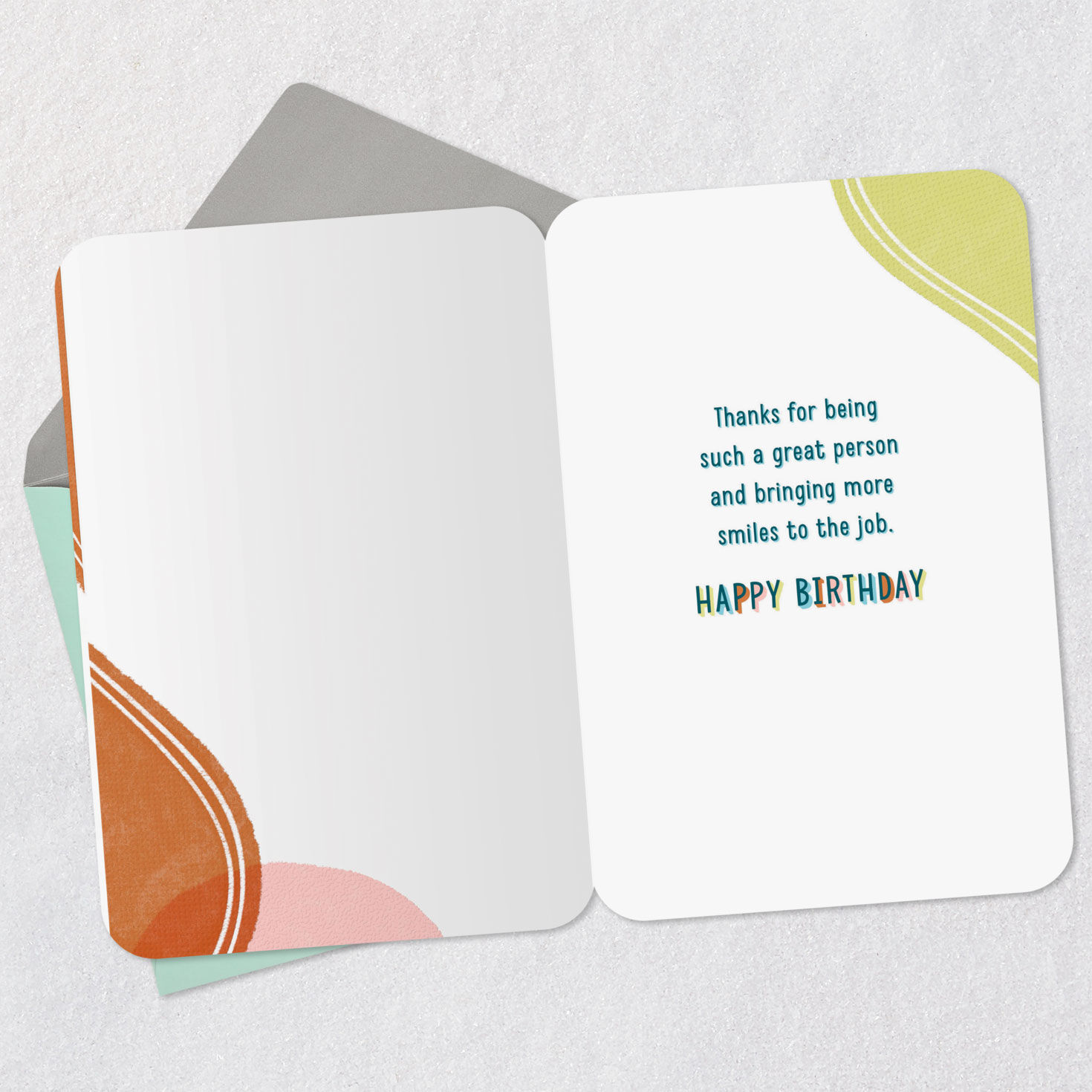 You Make Work Feel a Lot Less Work-y Birthday Card for Coworker, , large image number 3