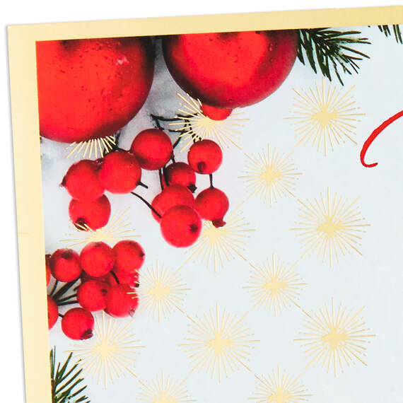 Peace, Joy, Love and Blessings Christmas Card, , large image number 4