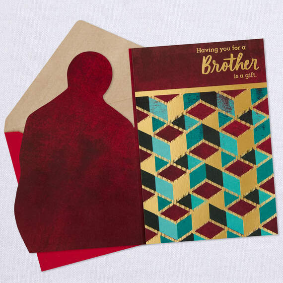 Having You for a Brother Is a Gift Christmas Card, , large image number 3
