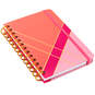 Coral and Pink Color Block Spiral Notebook, , large image number 1