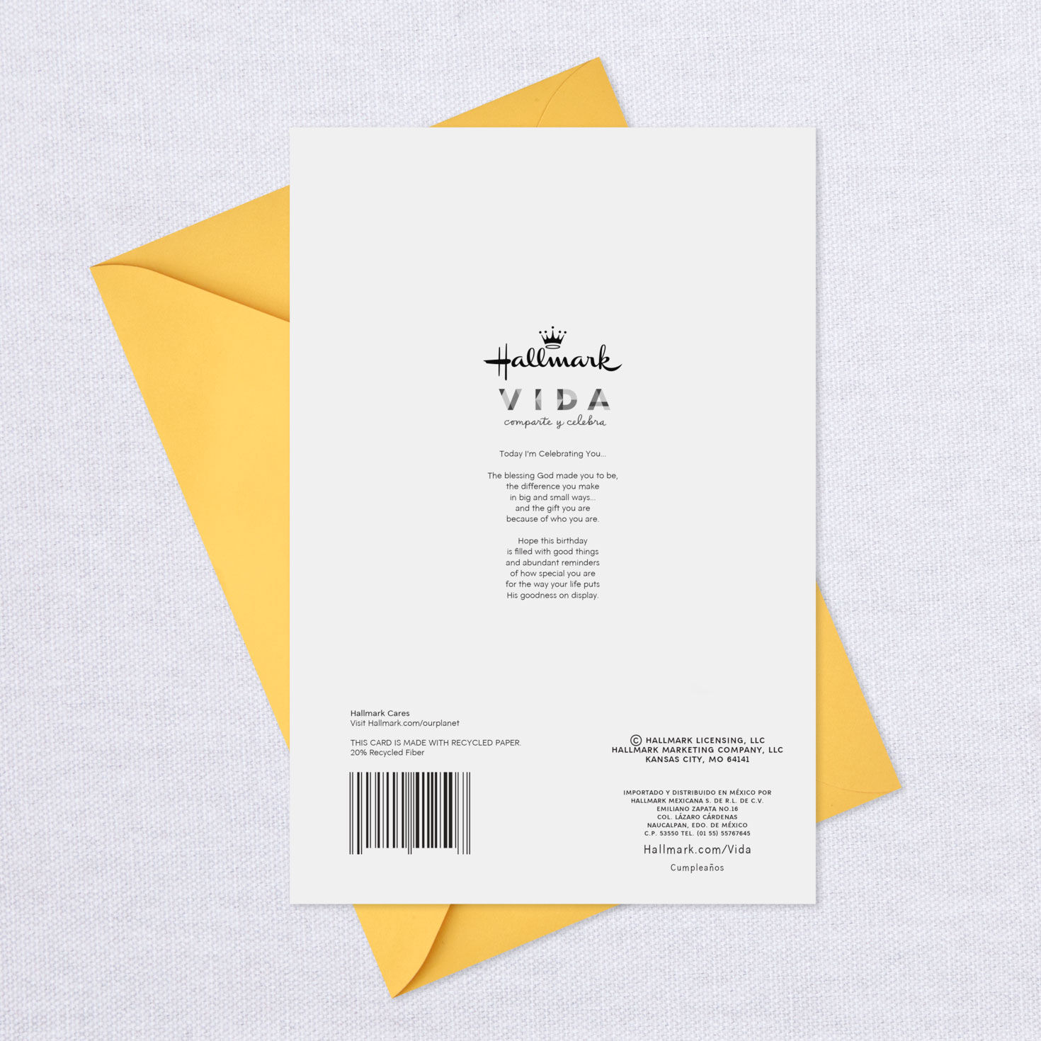 God Made You a Blessing Spanish-Language Birthday Card for only USD 2.99 | Hallmark