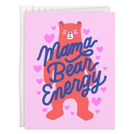 Mama Bear Energy Mother's Day Card, , large image number 1