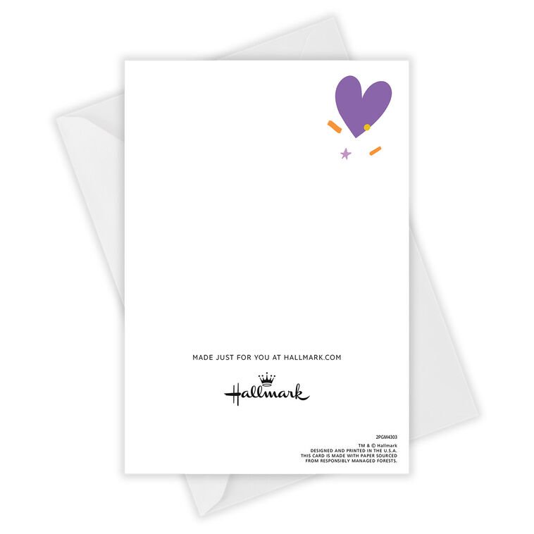 Paper Hug Personalized Halloween Card Card Back with Envelope image number 4