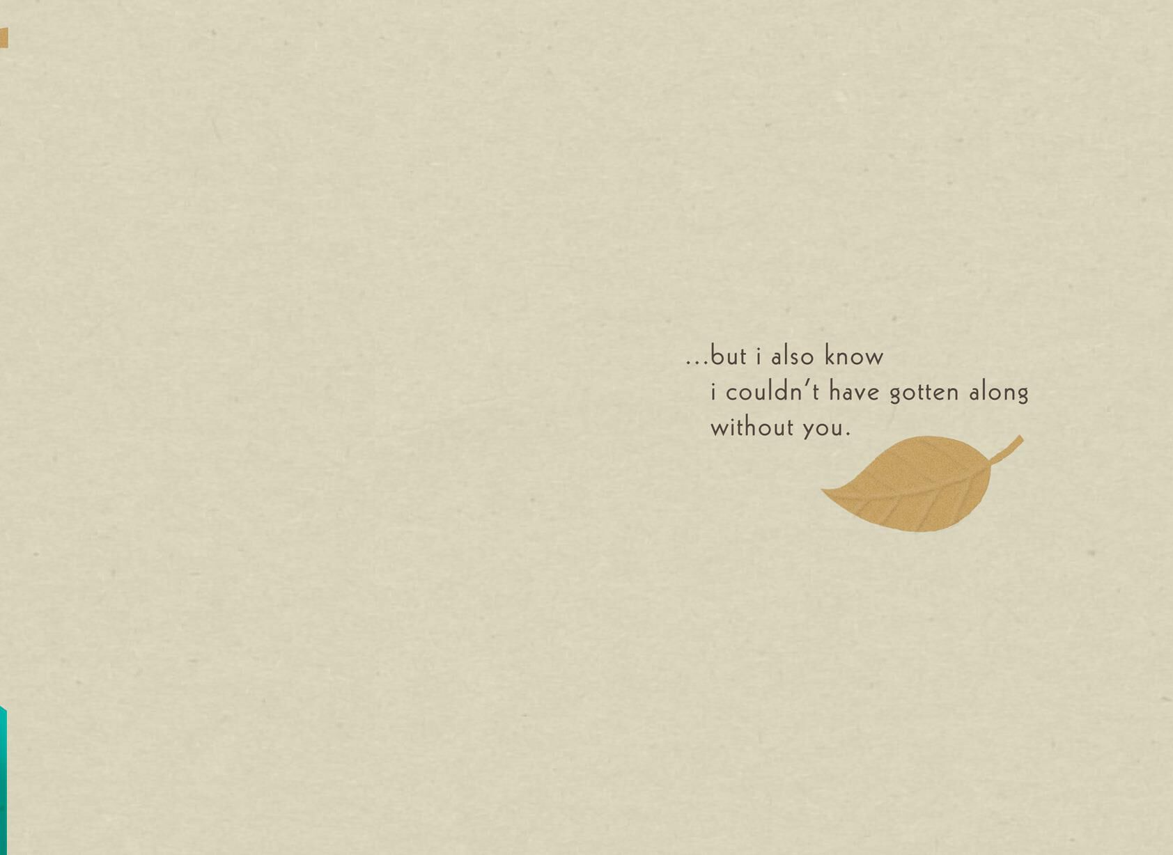 Getting Along Love Card