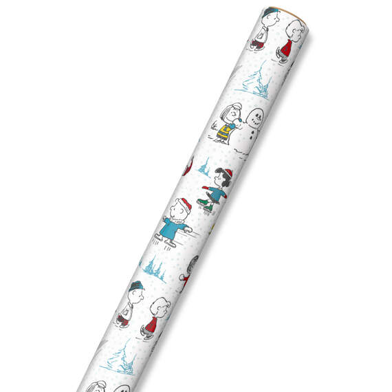 Peanuts® Gang Winter Fun Christmas Wrapping Paper, 30 sq. ft., , large image number 5
