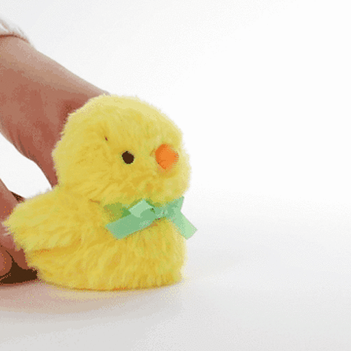 Zip-a-Long Chick Stuffed Animal, 