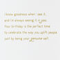 Lucky to Know You Birthday Card, , large image number 2