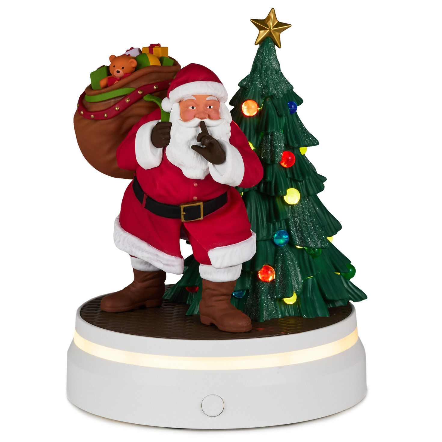 The Night Before Christmas Interactive Figurines santa and tree image number 5