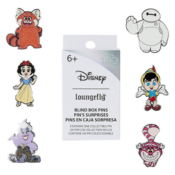 Loungefly Disney 100th Anniversary Blind Box Pin, , large image number 1