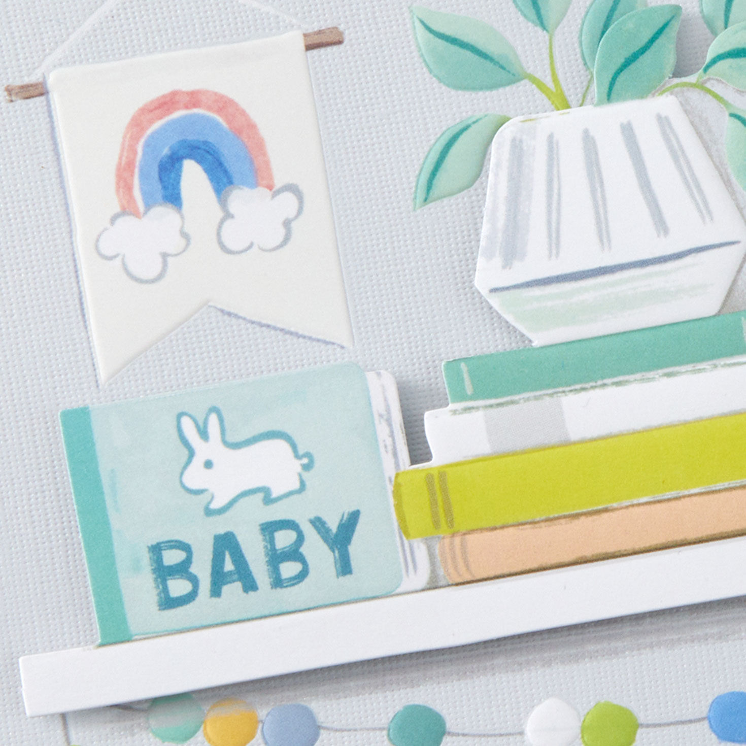 A New Story Begins New Baby Card, , large image number 4