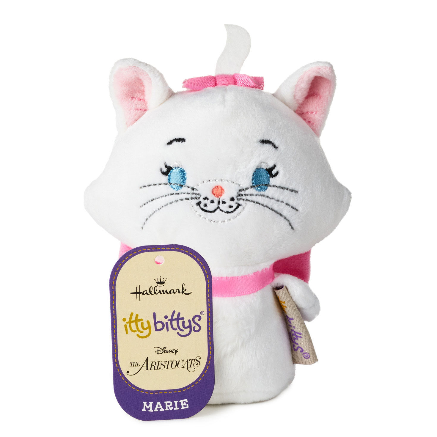 Disney Marie From The Aristocats Plush itty bittys front with package tag image number 2