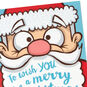 Santa Funny Pop-Up Money Holder Christmas Card Card Front Detail image number 5