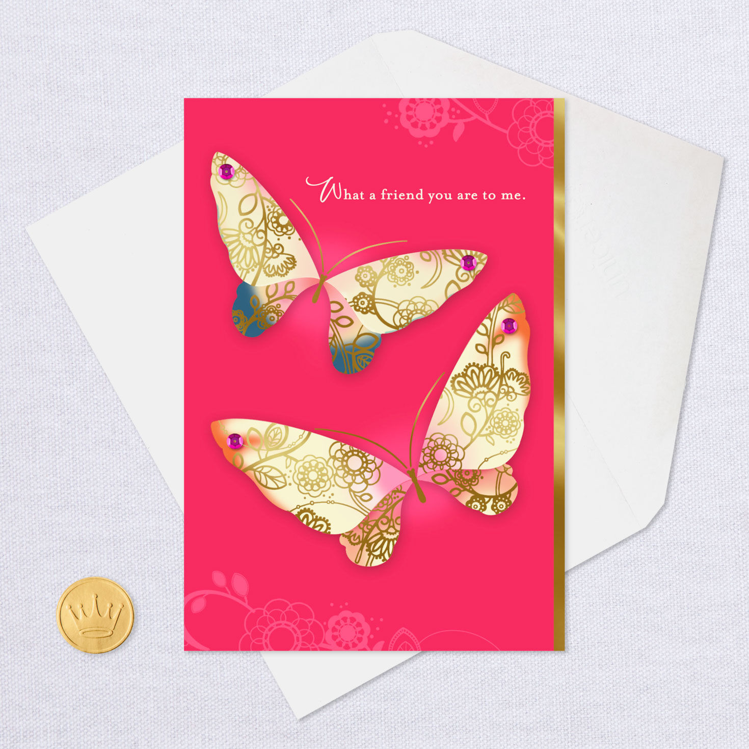 UNICEF You're a Wonderful Friend Butterflies Birthday Card for only USD 3.59 | Hallmark