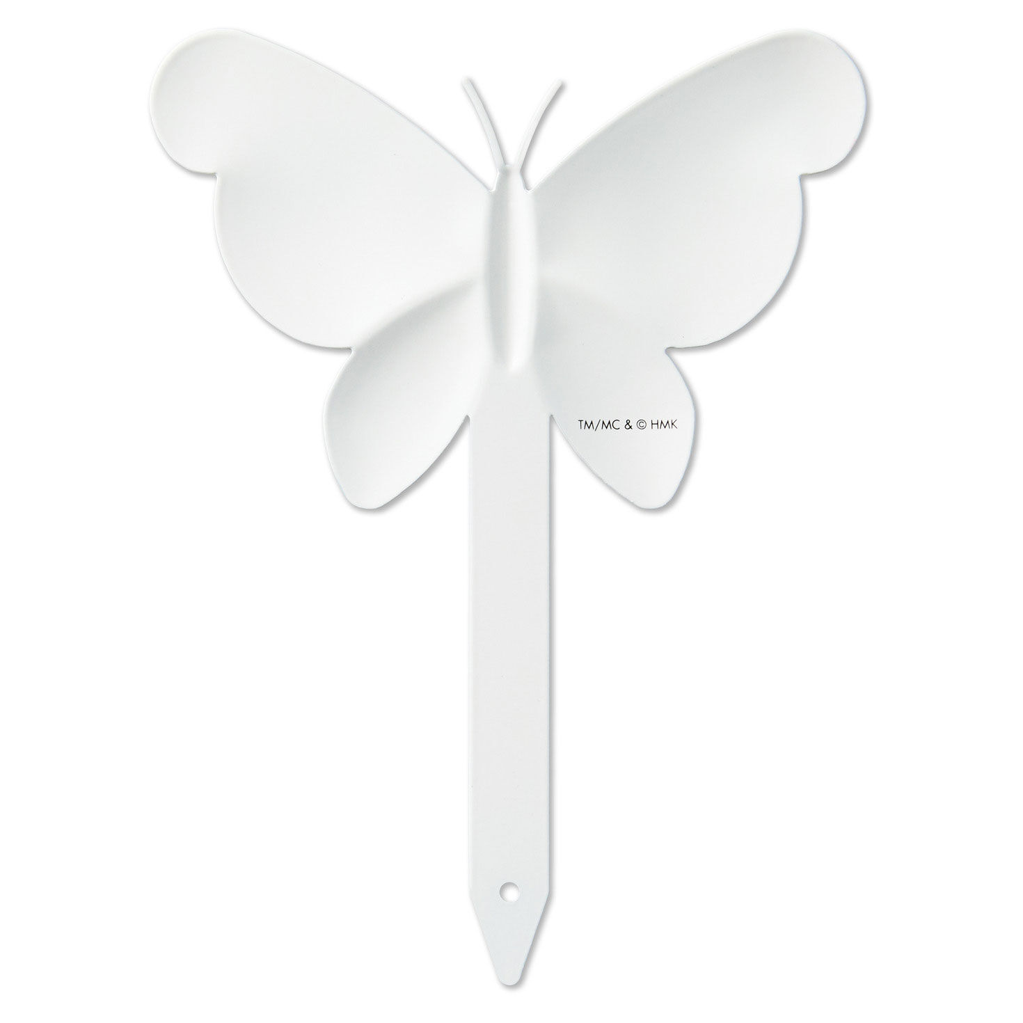 Blue and Pink Butterfly Garden Stake for Nana back image number 2