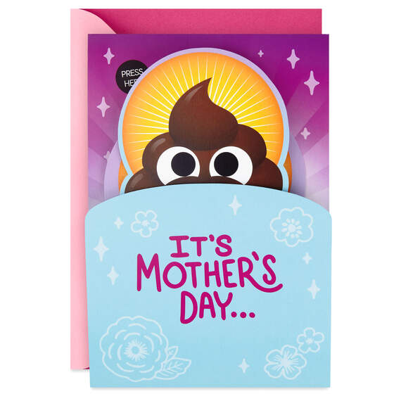 Hallepoojah Choir Funny Musical 3D Pop-up Mother's Day Card, , large image number 1