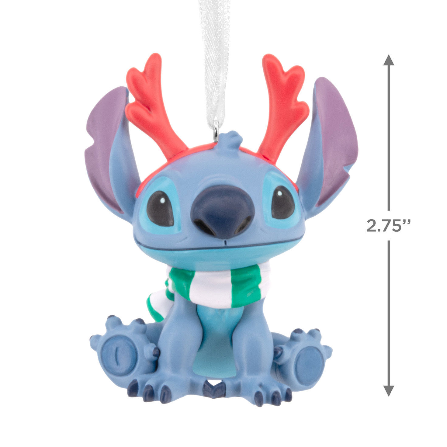 Reindeer Stitch Christmas Ornament measurement image number 3