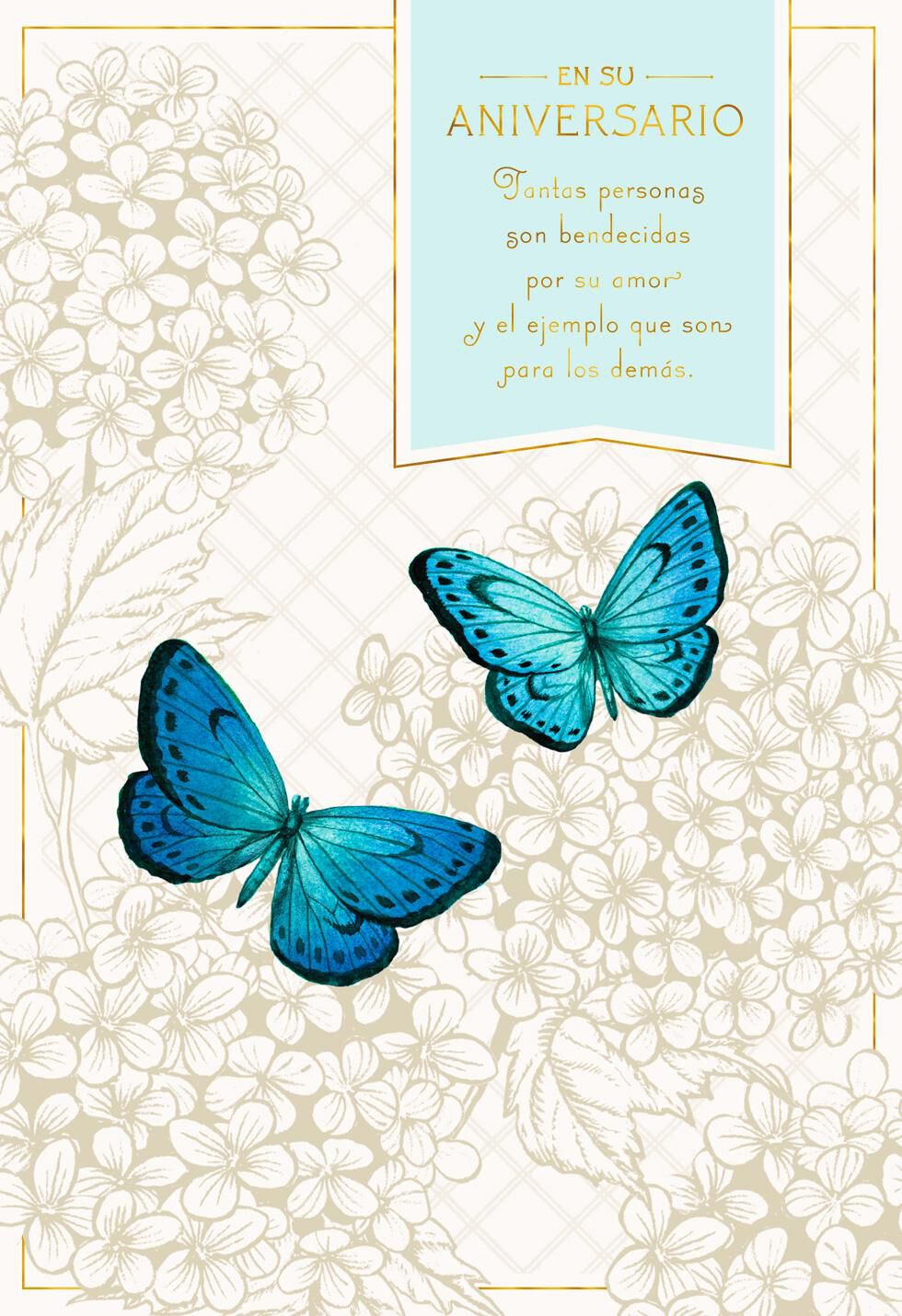 Many Years More Spanish-Language Religious Anniversary Card