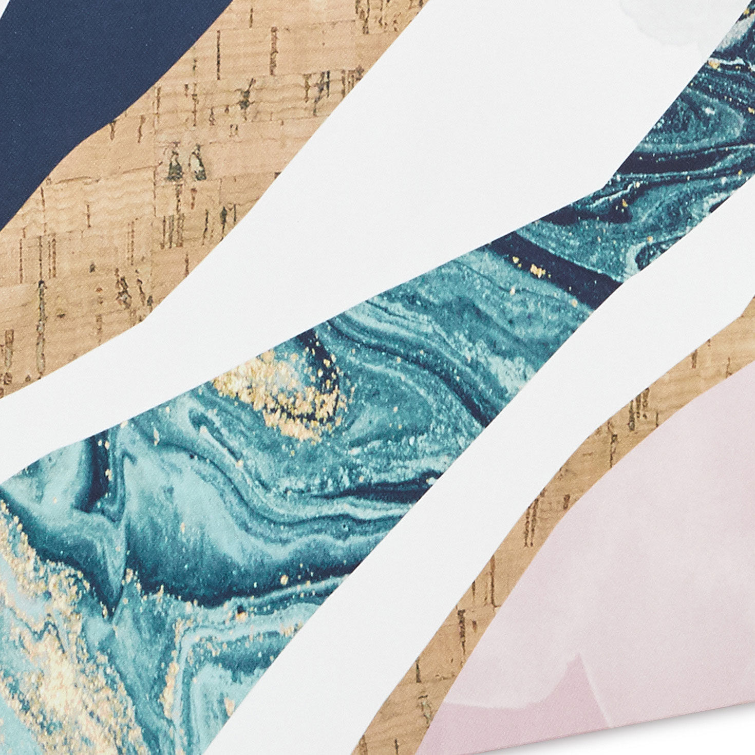 Marble and Cork Extra-Deep Gift Bag Base/Side Detail image number 5