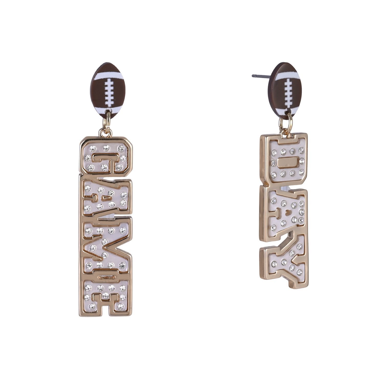 Game Day Stone Linear Earrings