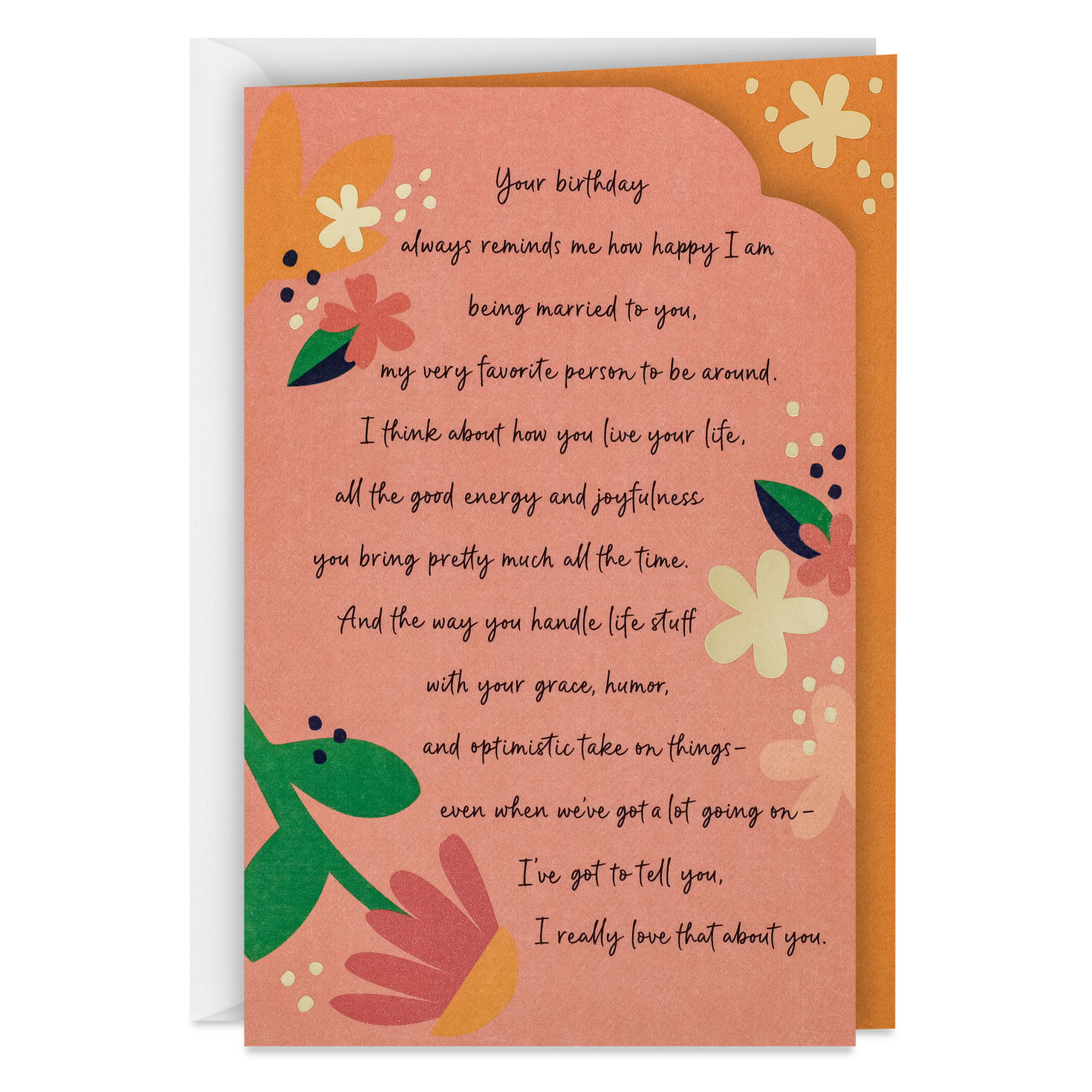 So Happy Being Married to You Birthday Card for Wife