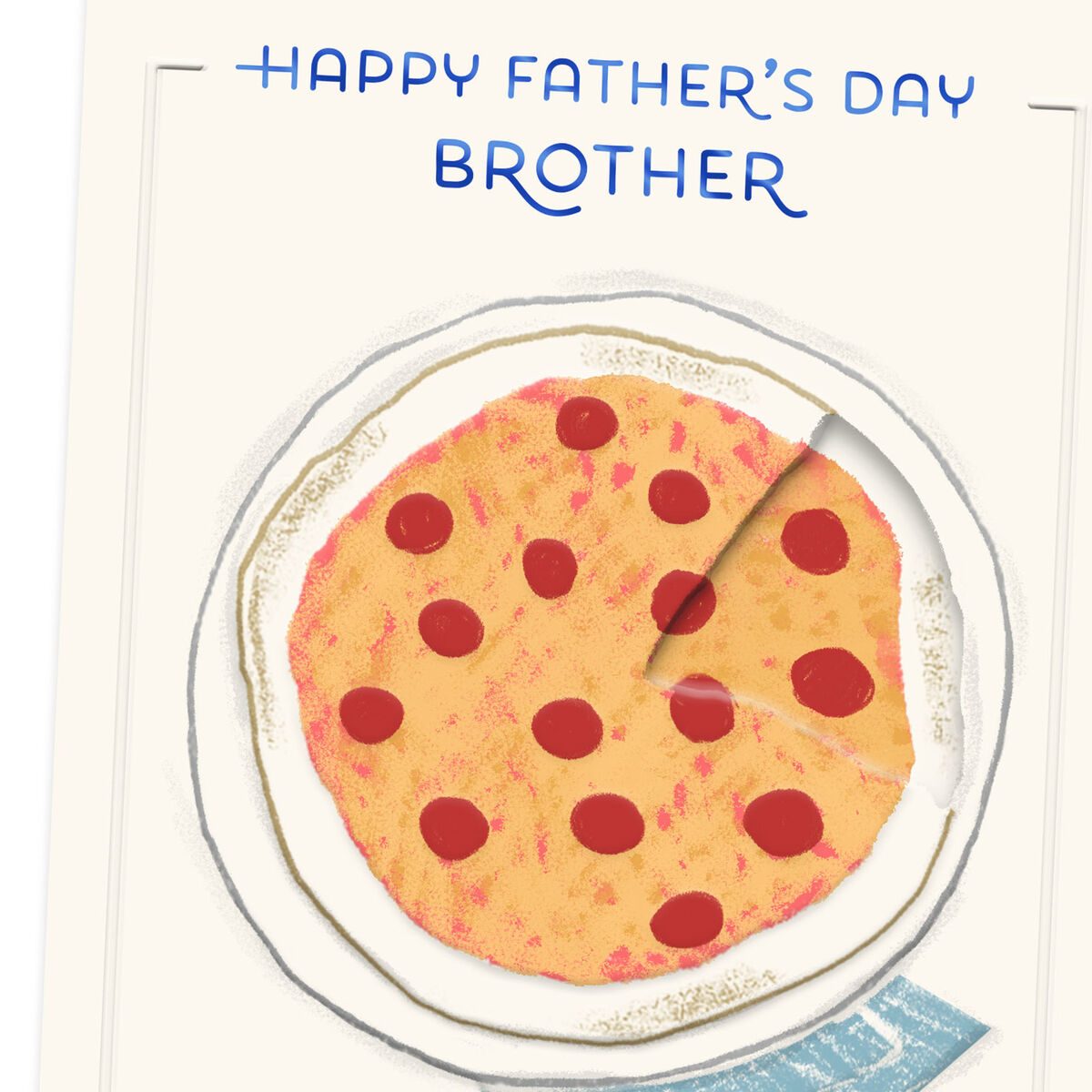 Slice of Pizza Father's Day Card for Brother Greeting Cards Hallmark