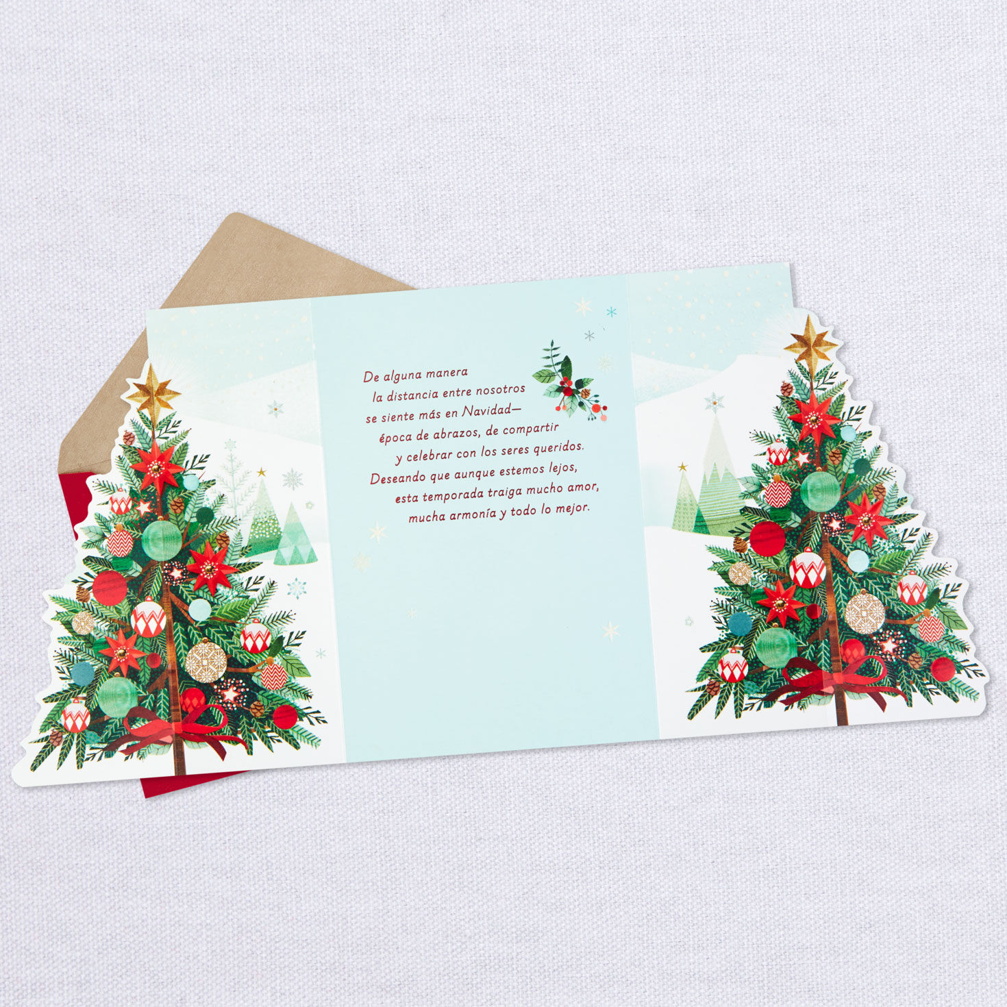 Even Though We're Far Apart Spanish-Language Christmas Card for only USD 4.99 | Hallmark