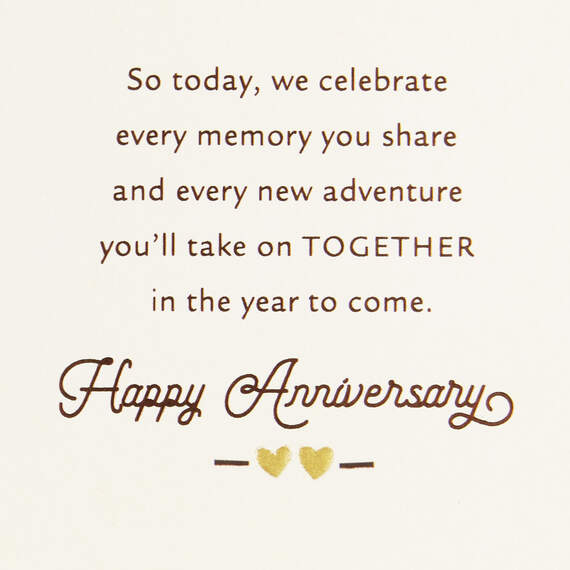 Celebrate Every New Adventure Anniversary Card, , large image number 2
