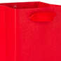 13" Red Wine Gift Bag, Red, large image number 4