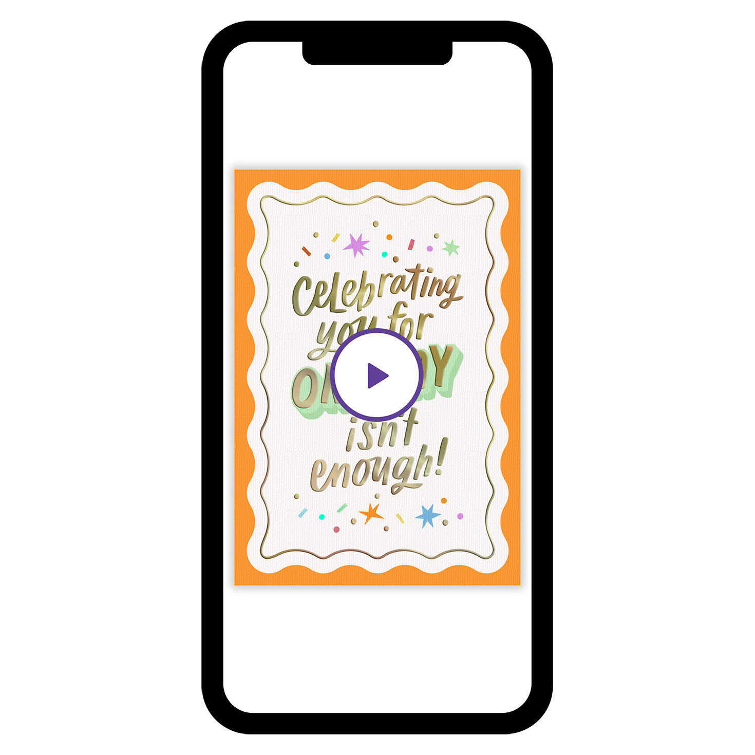 Celebrating One Day Isn't Enough Birthday eCard