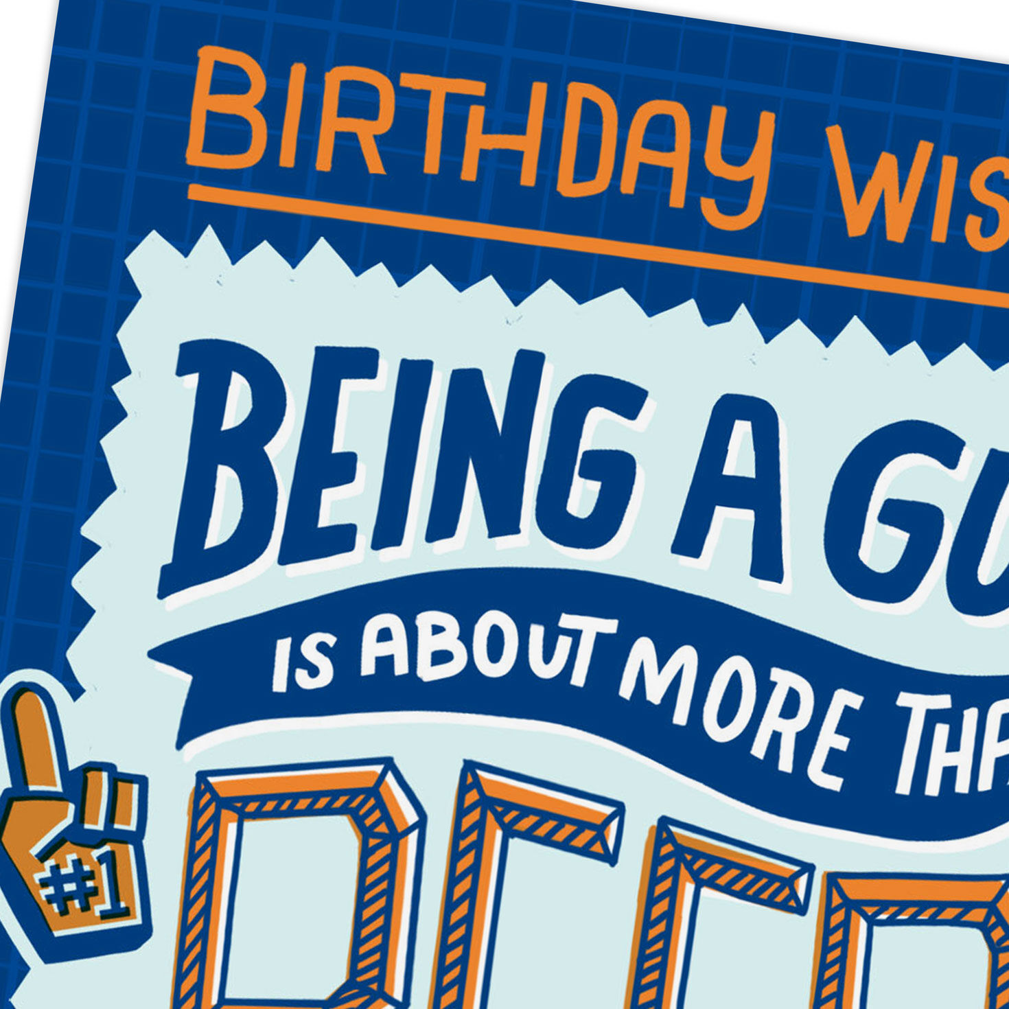 Being a Guy Funny Birthday Card for Him, , large image number 4