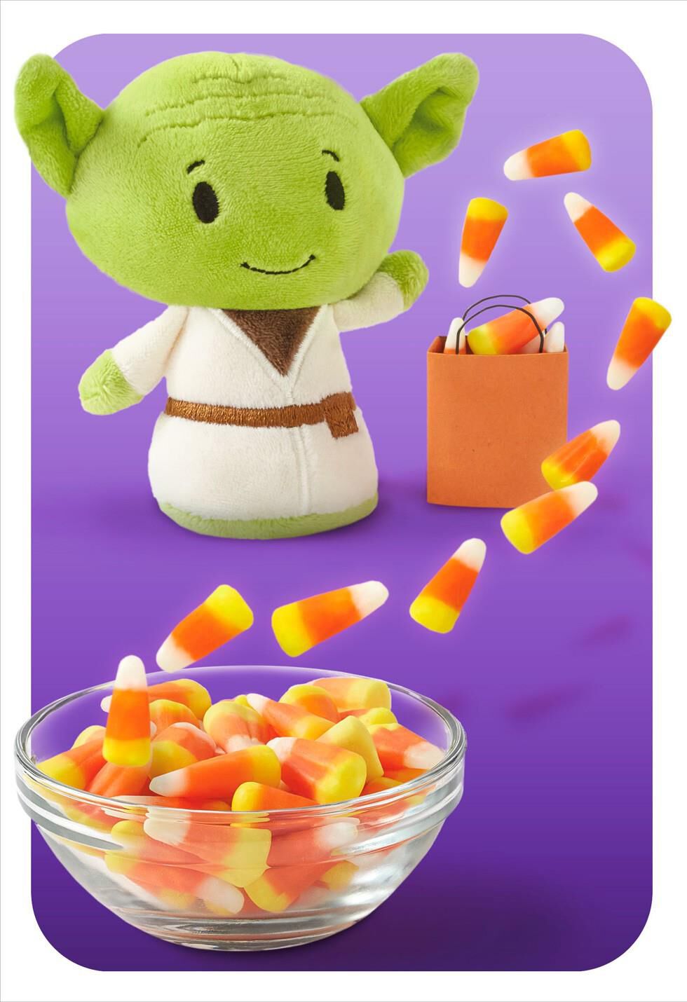 itty bittys® Yoda™ Only Treats Halloween Card