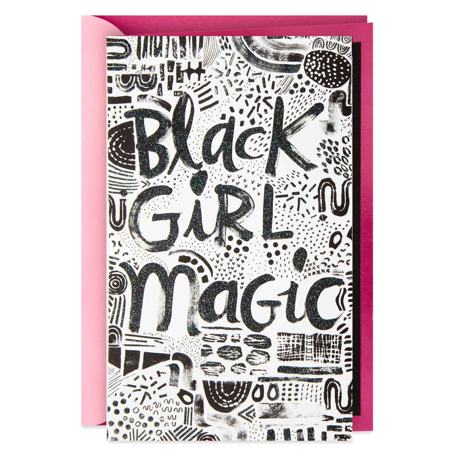 Black Girl Magic Birthday Card for Her