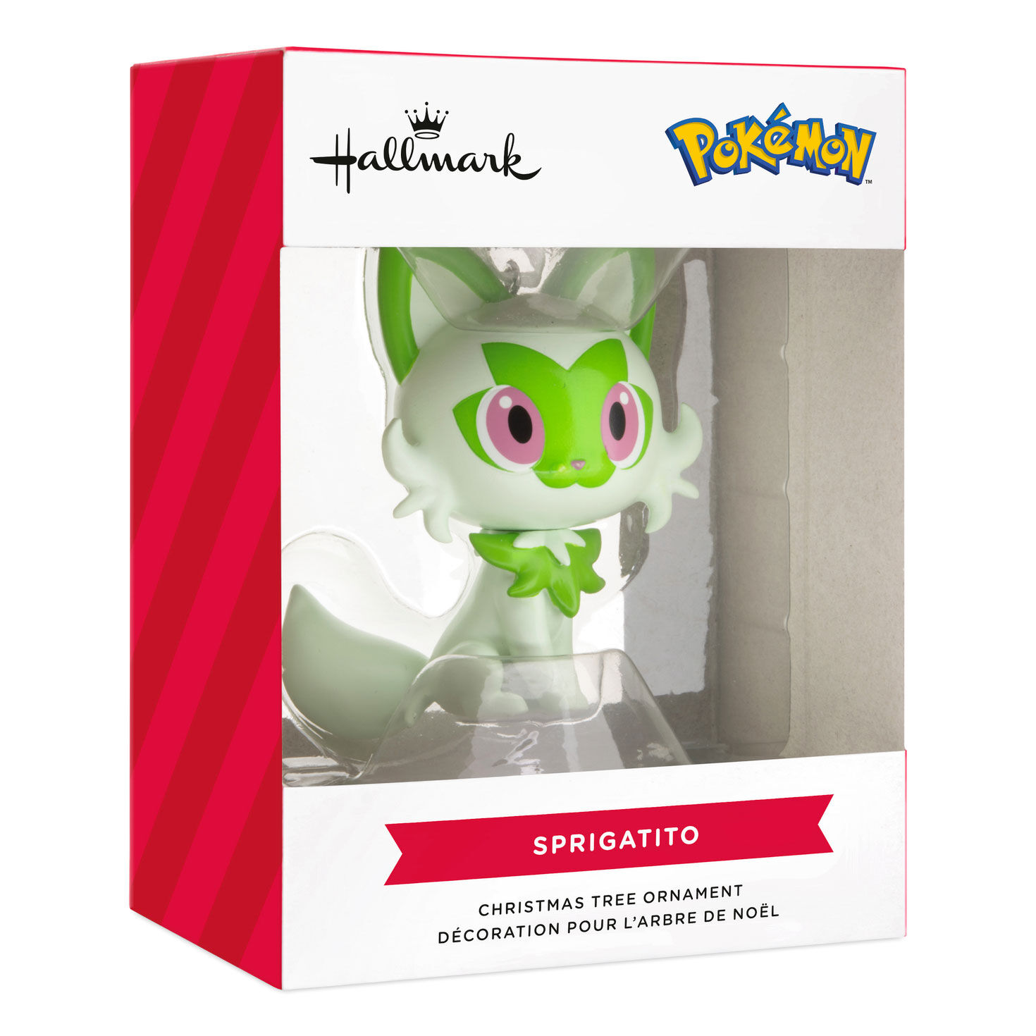 Green White Pok&eacute;mon Cat Christmas Ornament  image number 7
