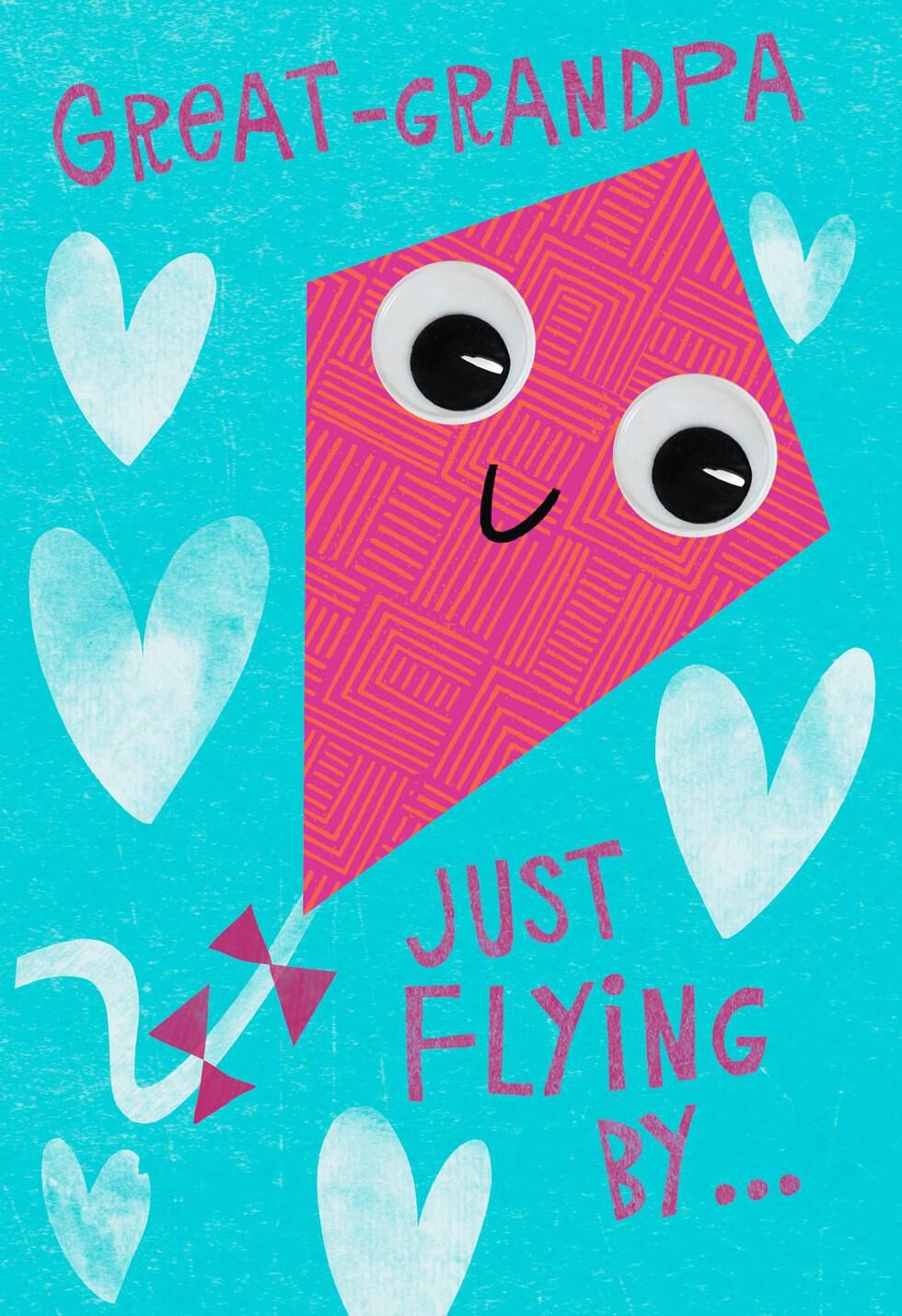 Great-Grandpa Kite Valentine's Day Card