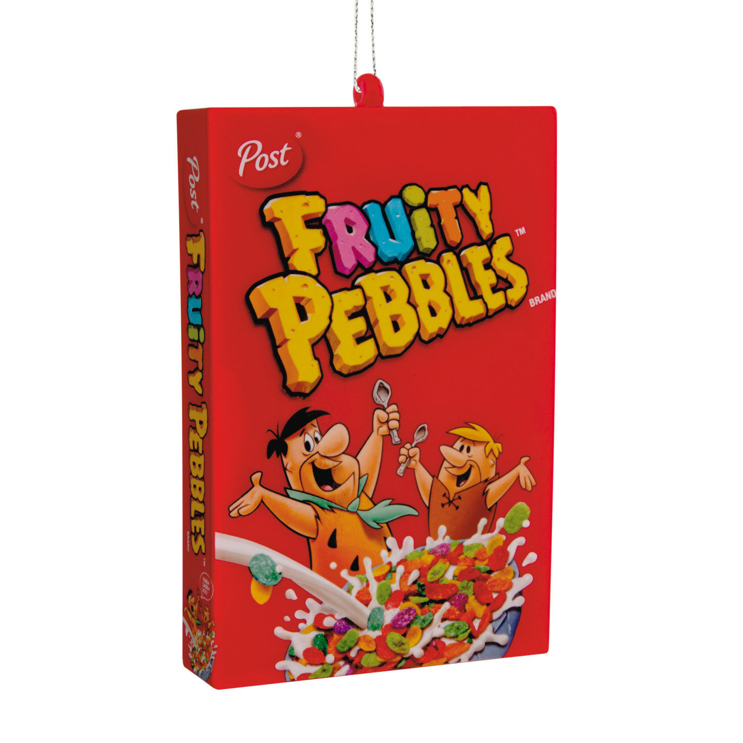 The Flintstones™ Fruity Pebbles™ Cereal Shatterproof Hallmark Ornament