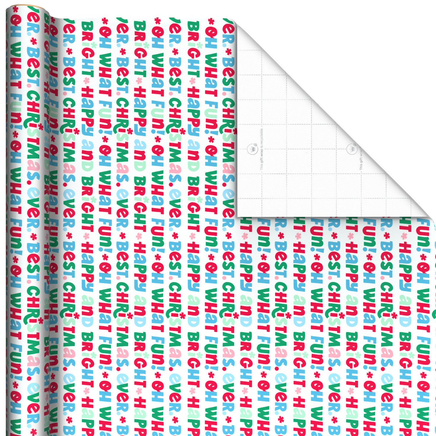 Best Christmas Ever Wrapping Paper, 35 sq. ft.