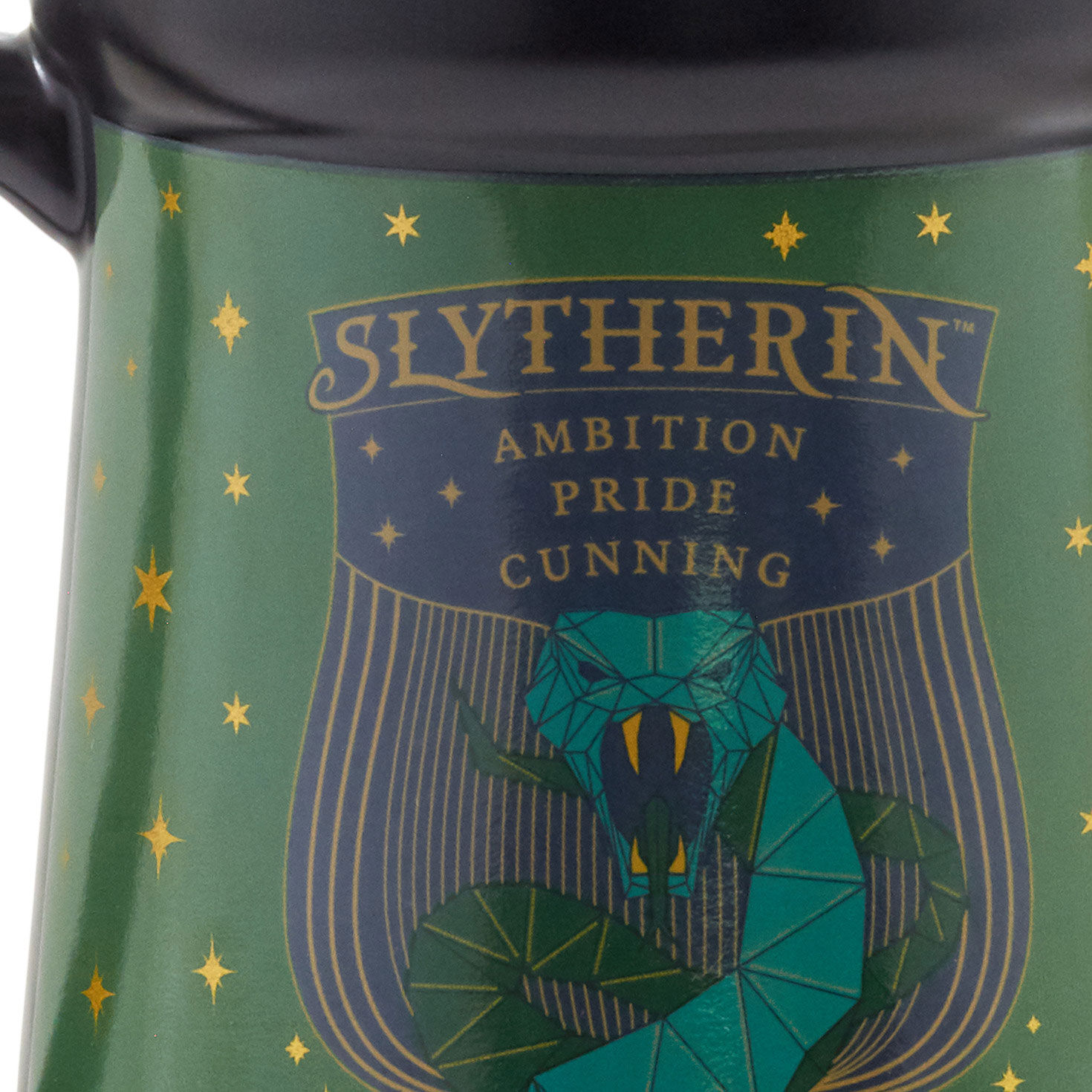 Stein-Shaped Slytherin Color-Changing Mug upclose view image number 5