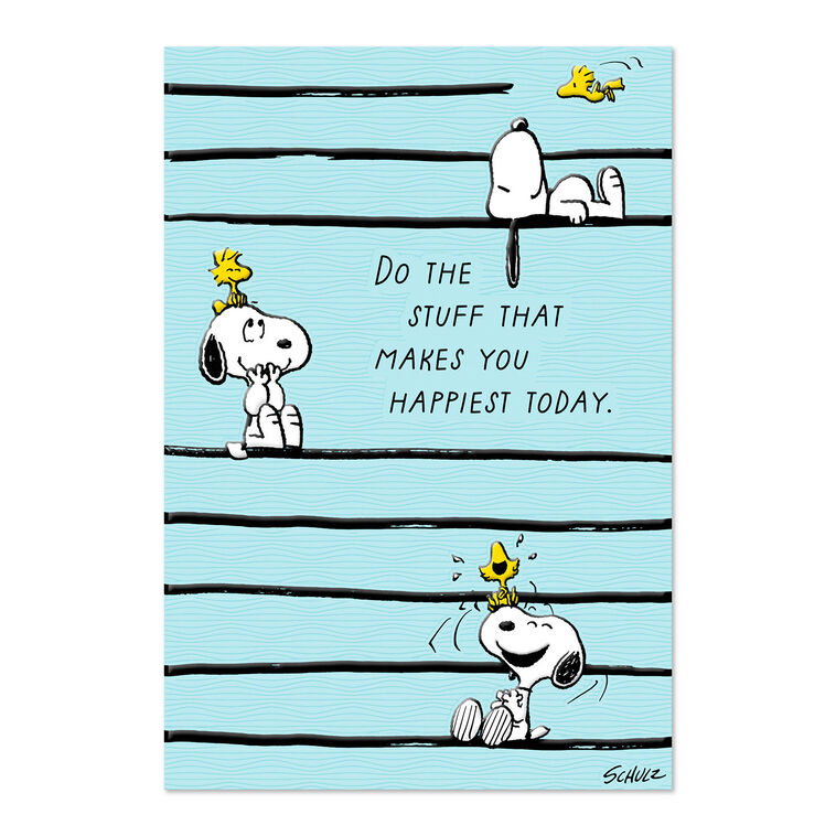 Peanuts® Do What Makes You Happy Snoopy Birthday Card