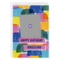 Colored Shapes Custom Birthday Card, , large image number 3